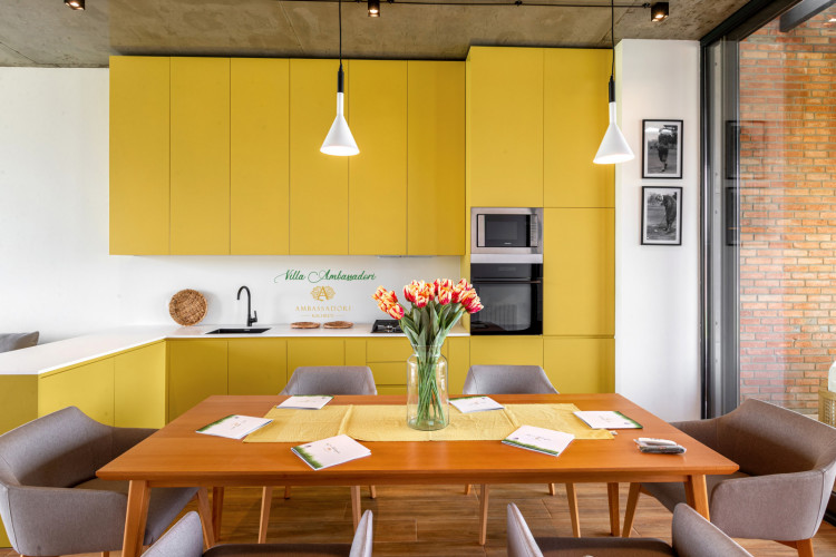 Construction works at "Villa Ambassadori" are coming to an end, as the showroom opens